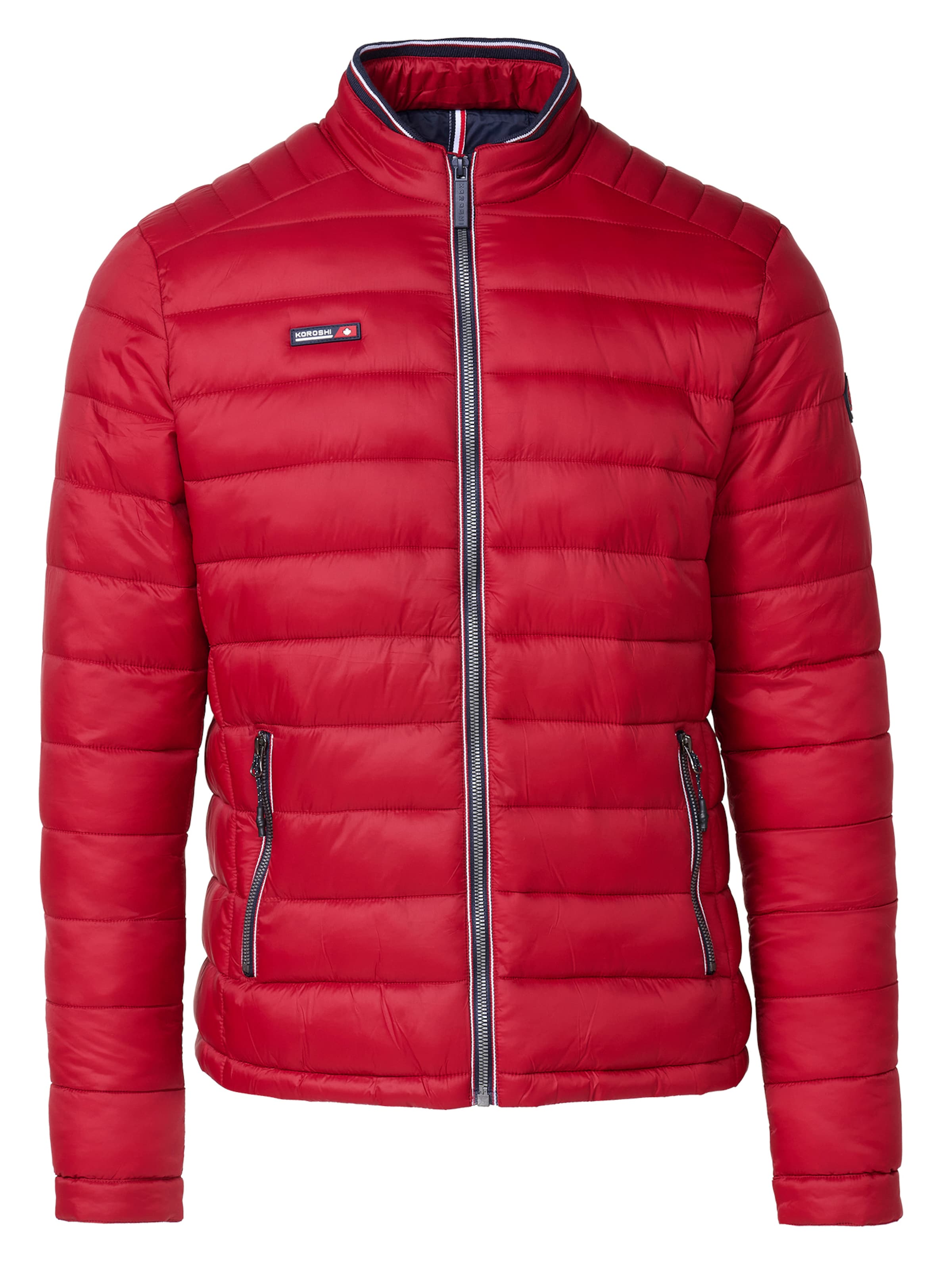 KOROSHI Kurtka bawarska w kolorze czerwony: przód