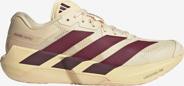 ADIDAS PERFORMANCE Urheilukengät 'Adizero Dropset Pro' värissä keltainen: etupuoli