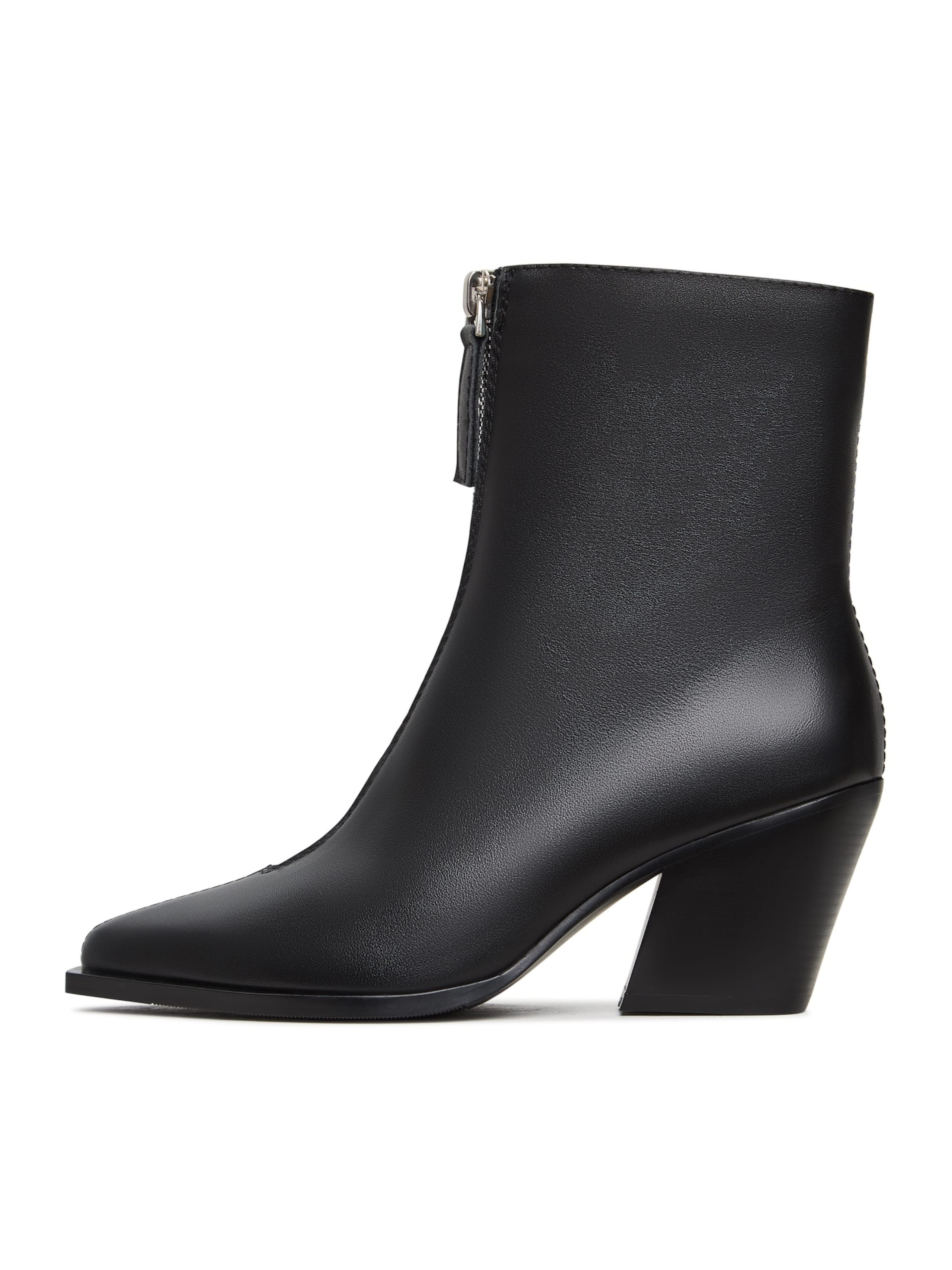 CESARE GASPARI Stiefelette in Schwarz: Vorderseite