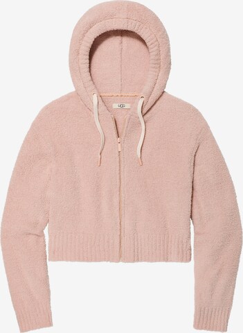 UGG Sweatjacke in Pink: predná strana