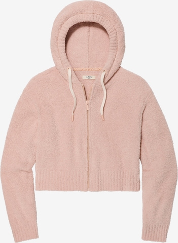 UGG Knit Cardigan in Pink: front