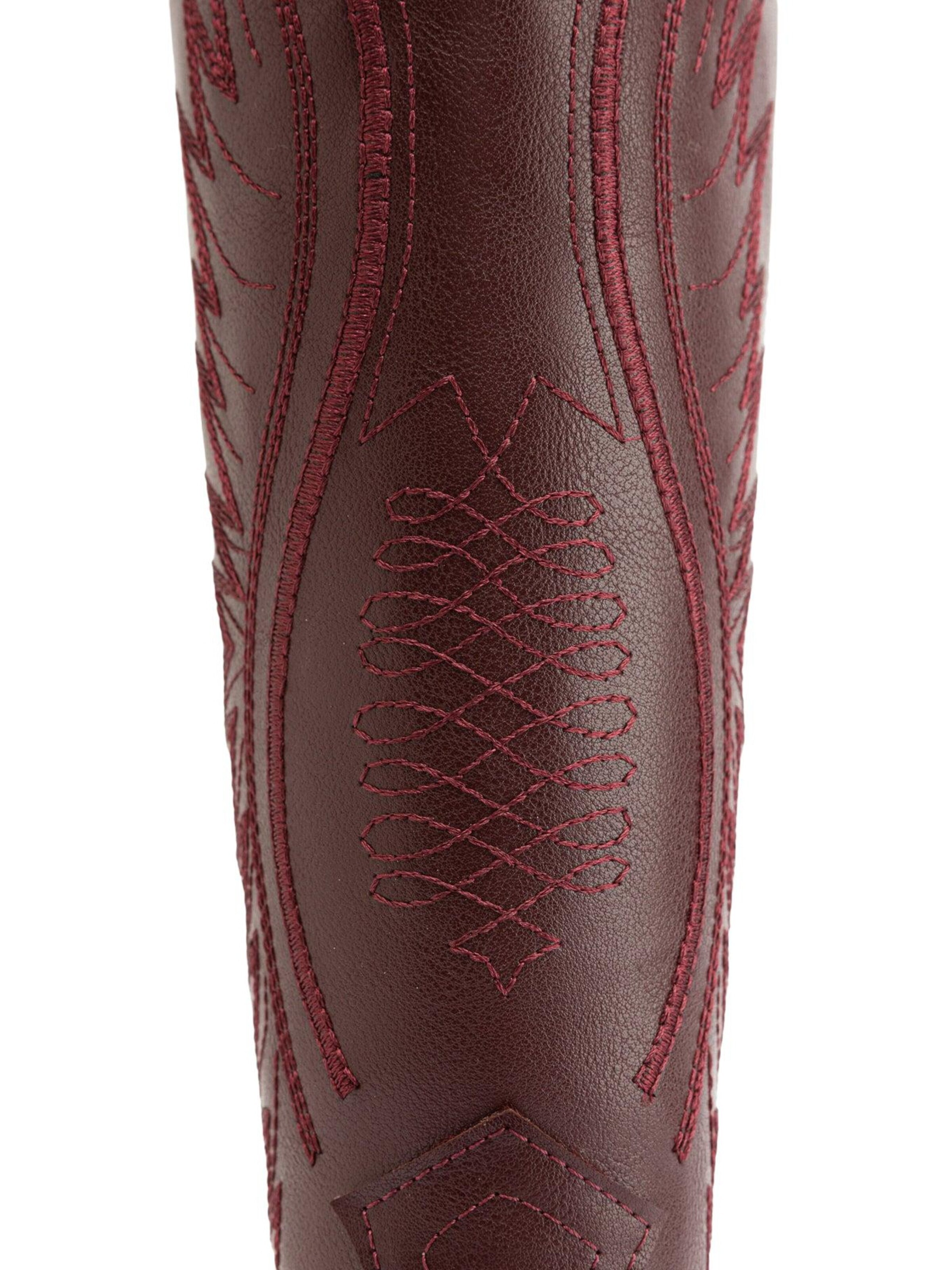 Limoya Boots 'Held' in Red