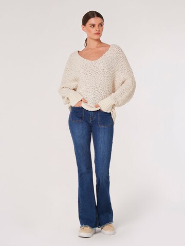 Pull-over ' ' Apricot en gris