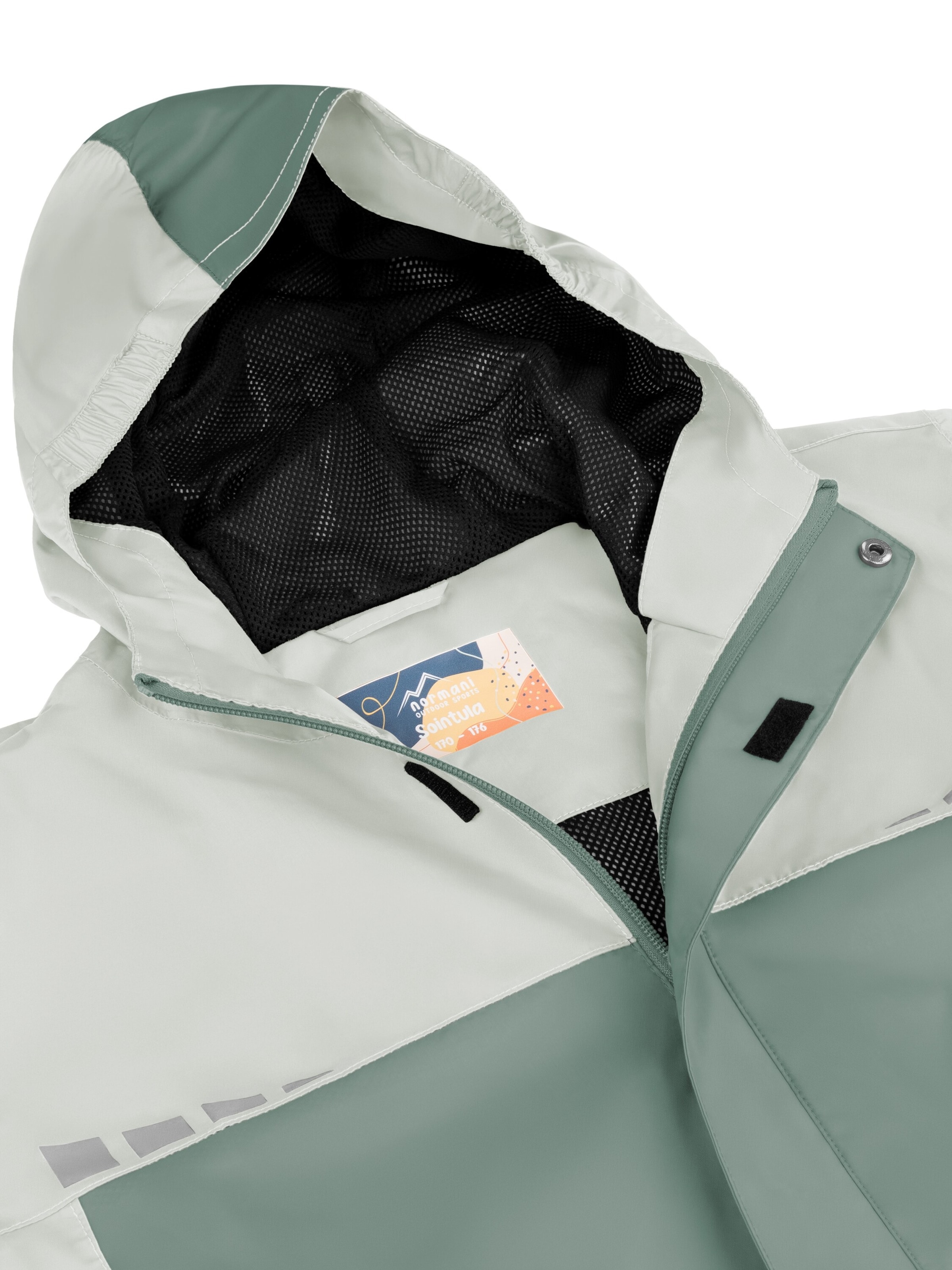 normani Regenjacke 'Sointula' in Grün