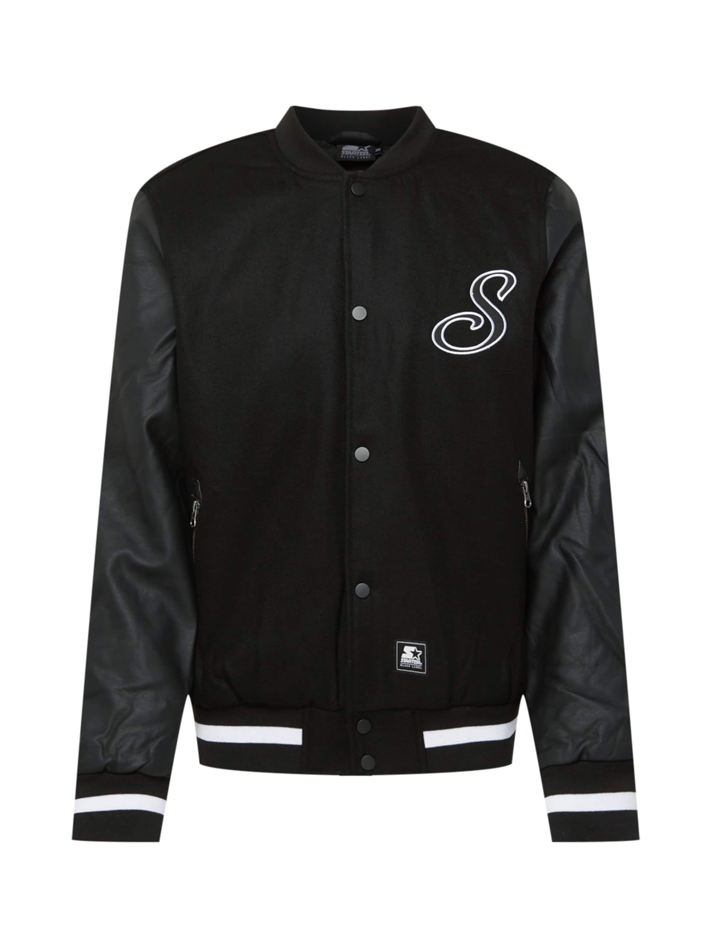 Giacca di mezza stagione di Starter Black Label in nero: frontale