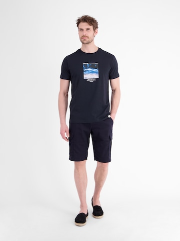 T-Shirt LERROS en bleu