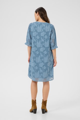 Cream Jurk 'Yana' in Blauw