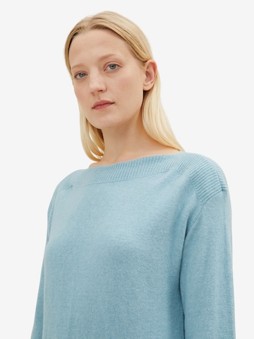 TOM TAILOR Sweater in Blue