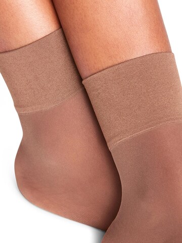 FALKE Socken 'Pure Matt'‌‌‌‌ in Braun