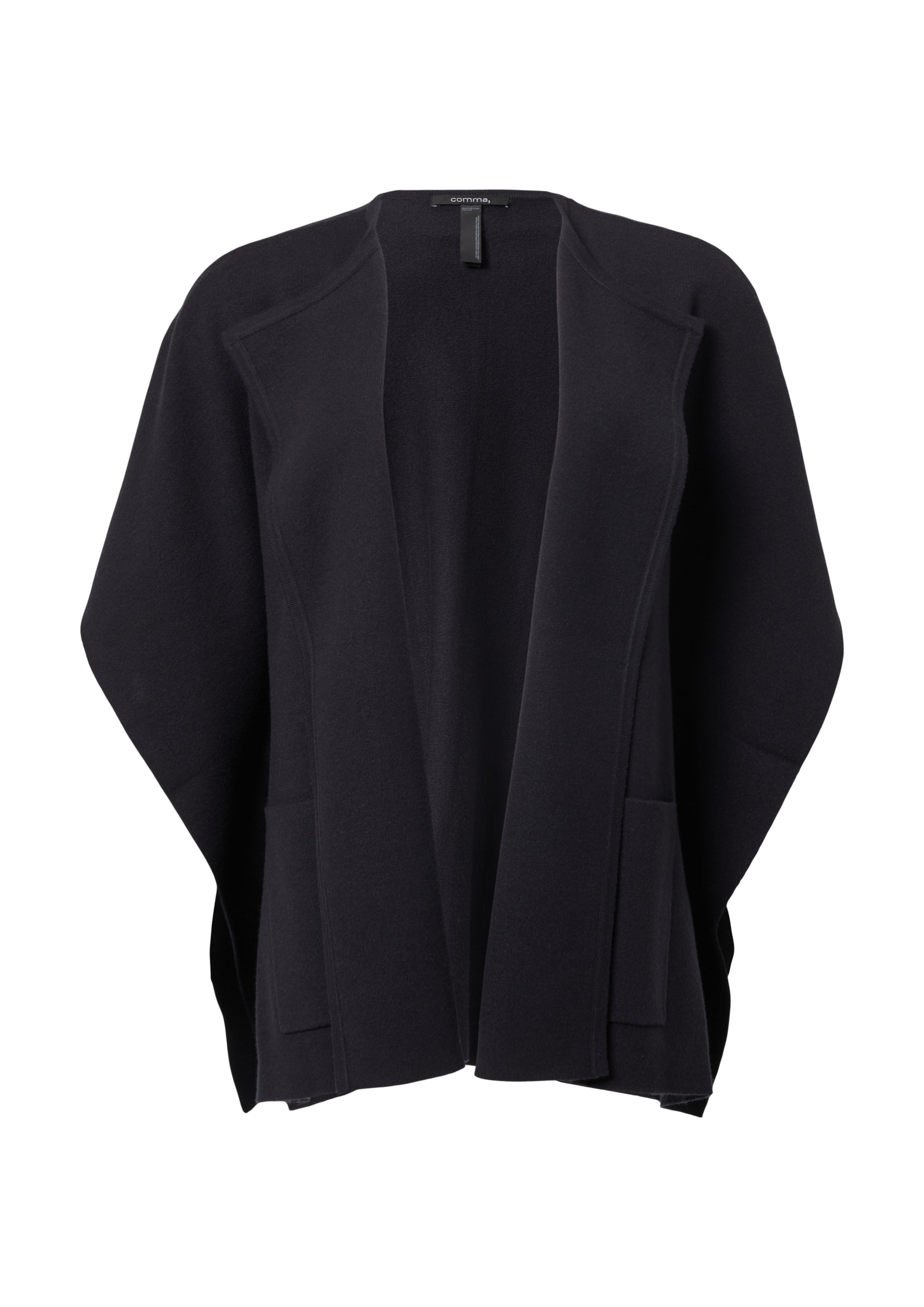 COMMA Cape in Blau: Vorderseite