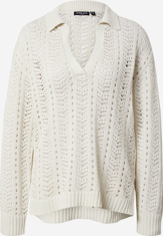 BRAVE SOUL Sweater in Beige: front