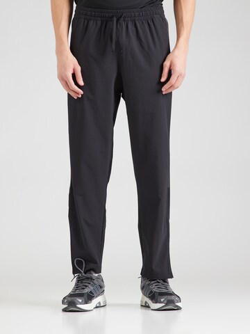 Tapered Pantaloni sportivi 'Tiro' di ADIDAS SPORTSWEAR in nero: frontale