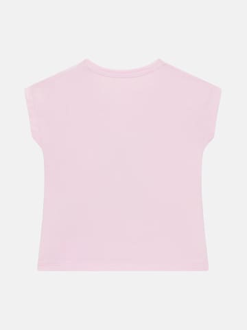 T-Shirt 'BATWING SS T-SHIRT' GUESS KIDS en rose