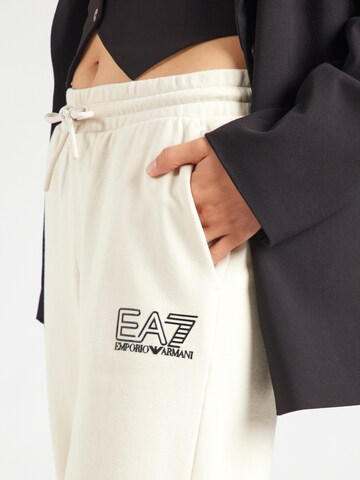 Effilé Pantalon EA7 Emporio Armani en beige