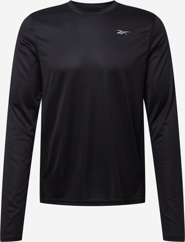 Reebok Performance shirt in Black: front