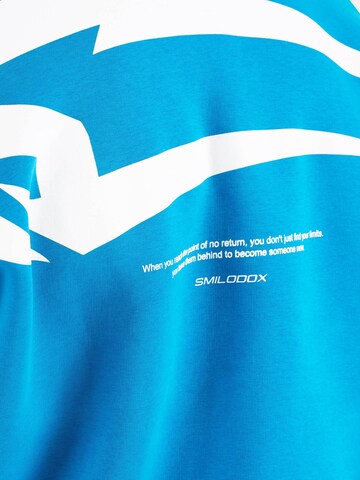 Smilodox Sweatshirt in Blauw