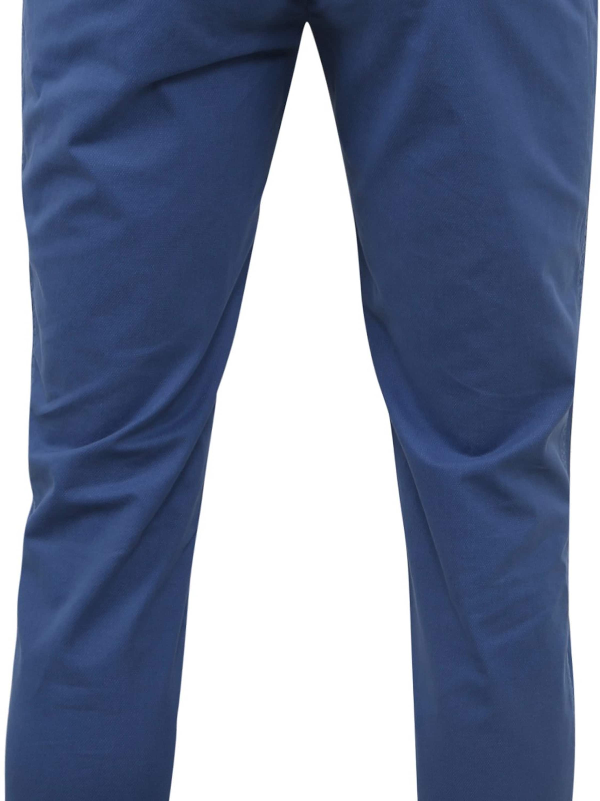 Suitable Slim fit Chino Pants 'Plato' in Blue