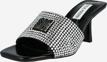 Saboți 'TALINE' de la STEVE MADDEN pe negru: față