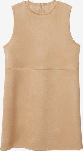 Robe 'Elina' MANGO en beige : devant