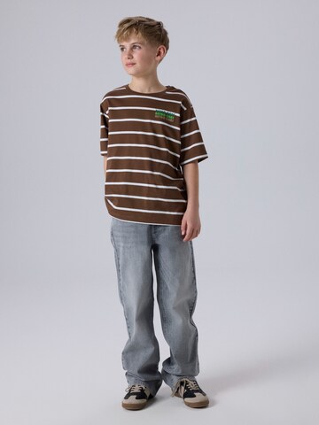 NAME IT - Camisola 'NKMTHOMAS' em castanho