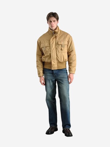 Veste mi-saison Giesto en marron