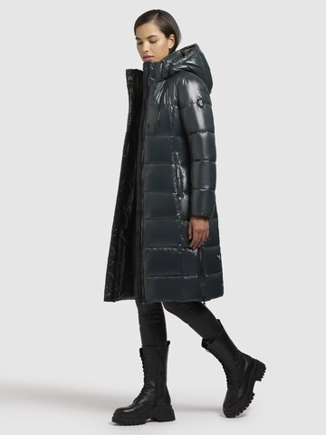 Cappotto invernale di khujo in verde