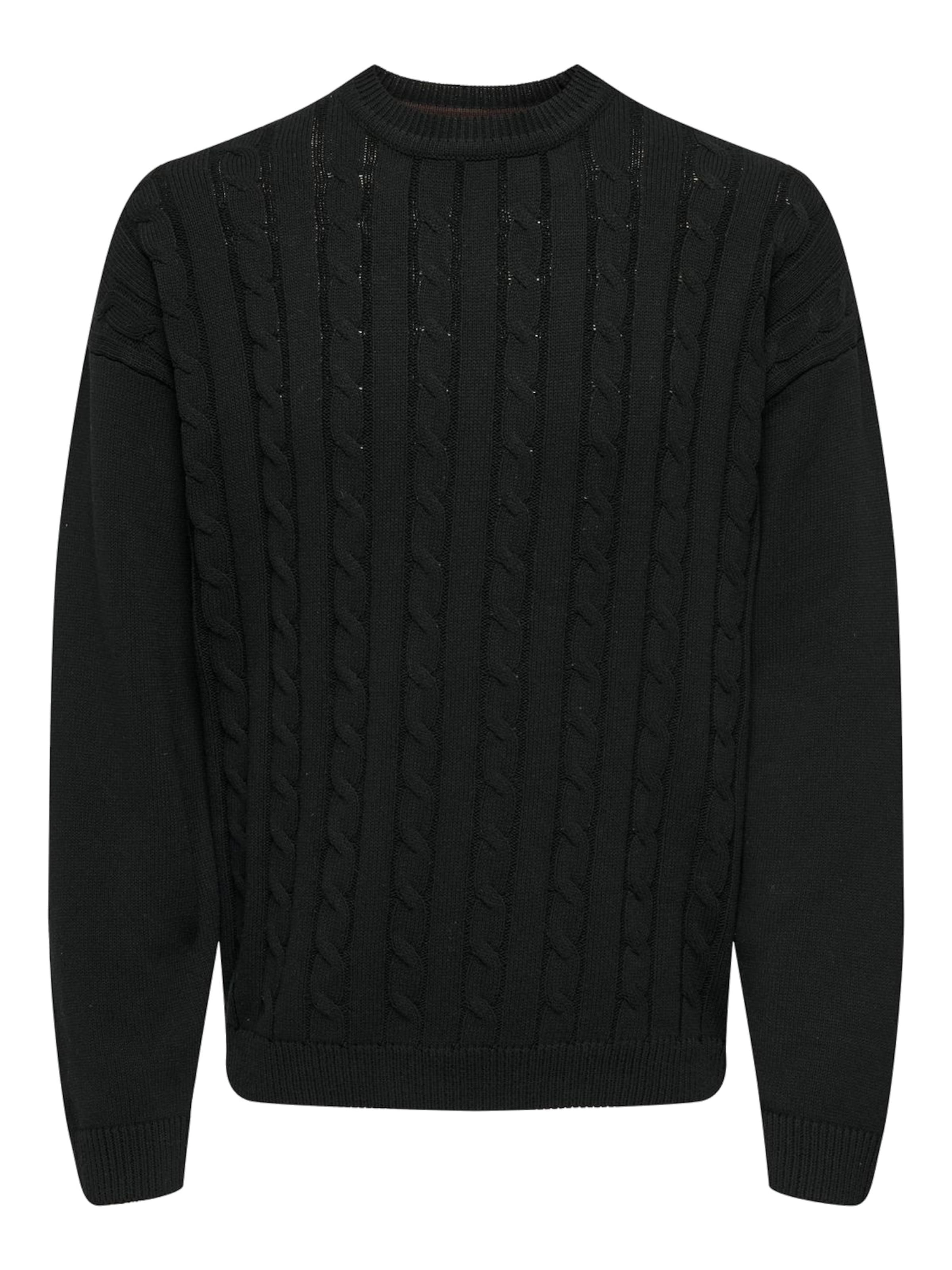 Pull-over 'Lamard' Only & Sons en noir : devant