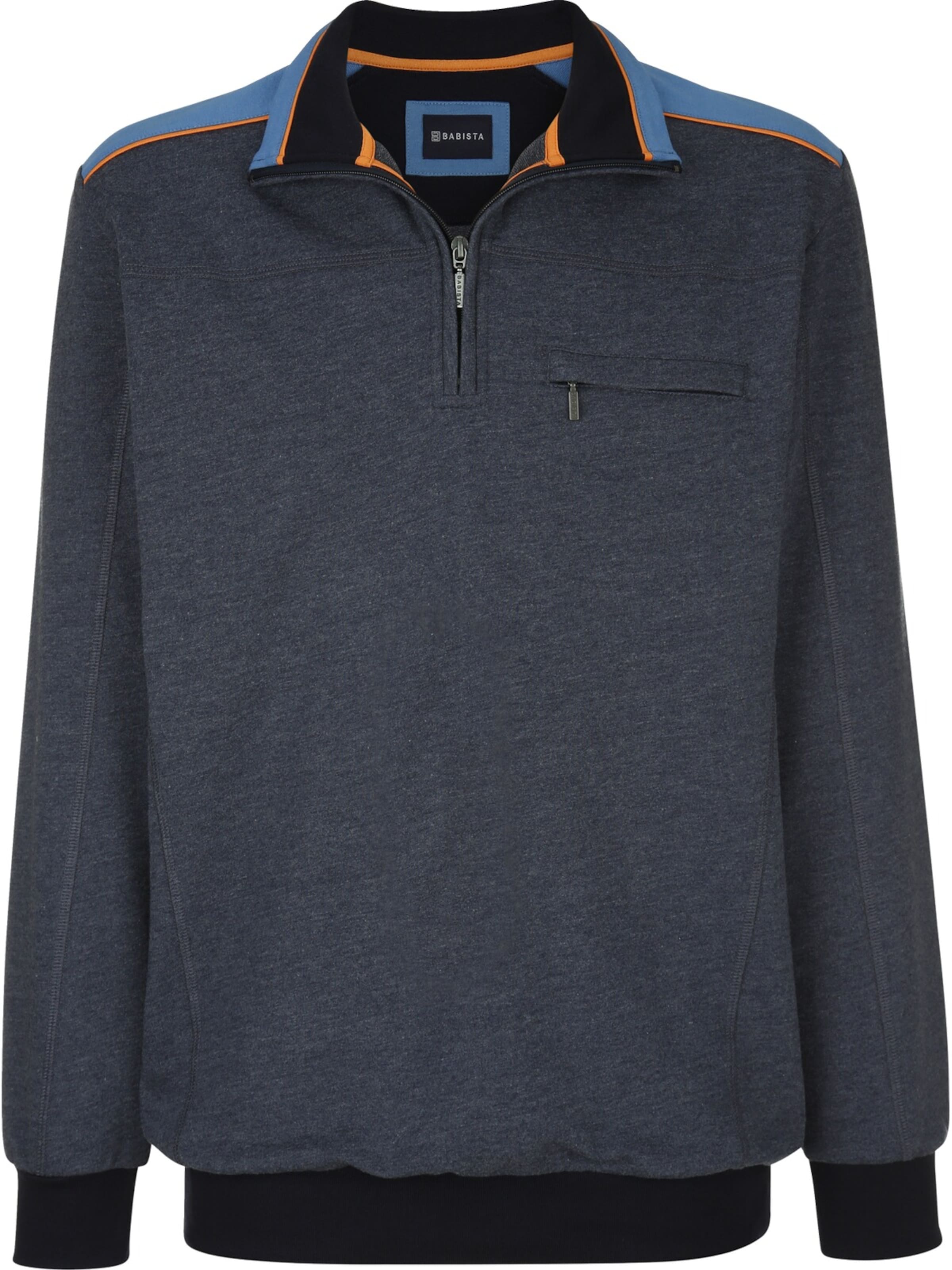 BABISTA Sweatshirt 'Fioravento' in Blue: front
