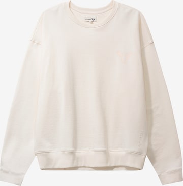 Sweat-shirt 'Josh' Fat Moose en beige : devant