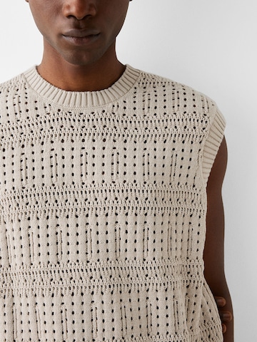 Bershka Pullover in Beige