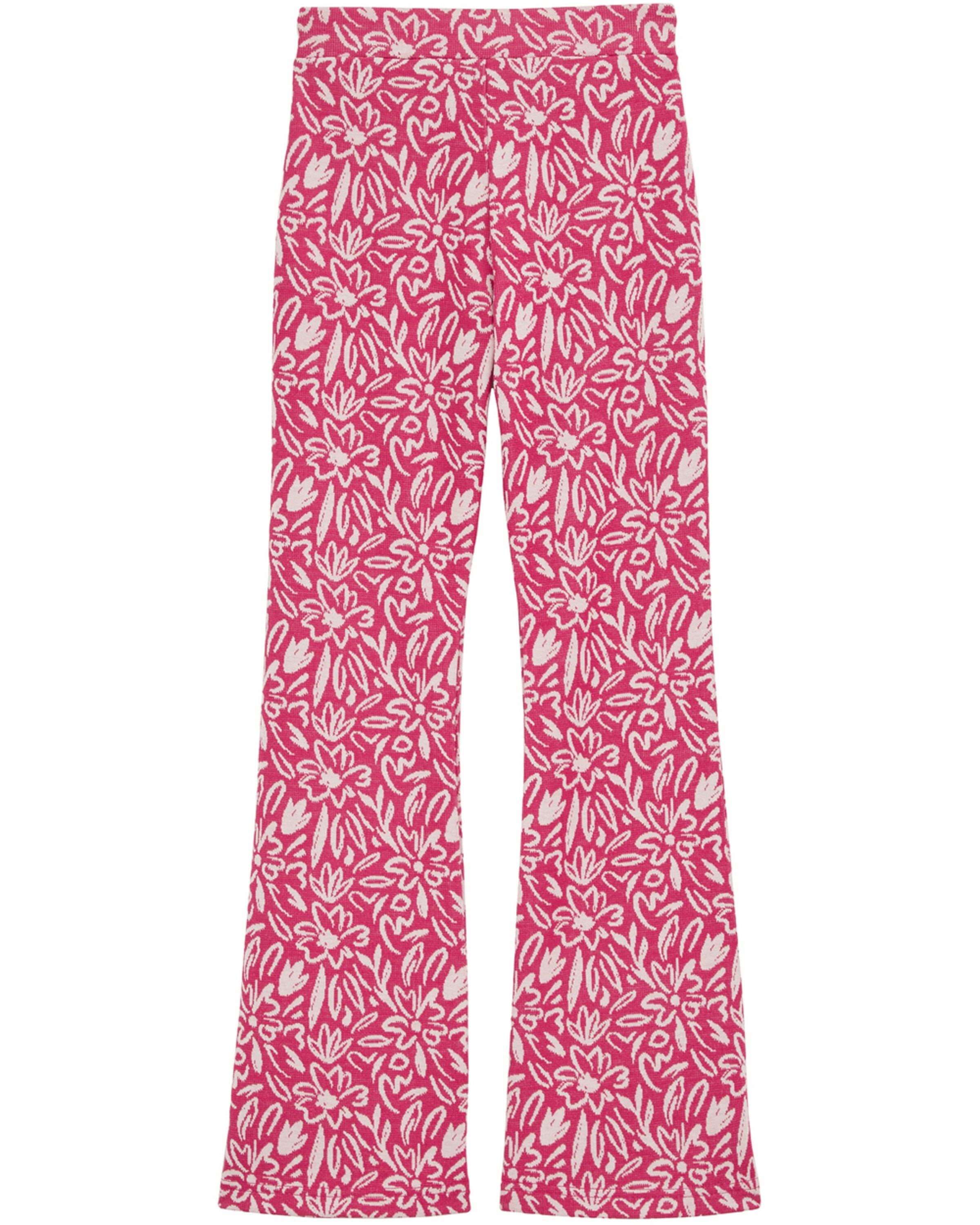 WE Fashion Flared Trousers in Pink