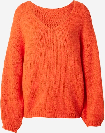 JDY Pulover 'JDYDINEA' | oranžna barva: sprednja stran