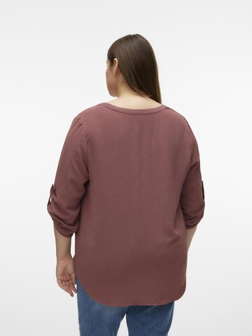 Chemisier Vero Moda Curve en marron