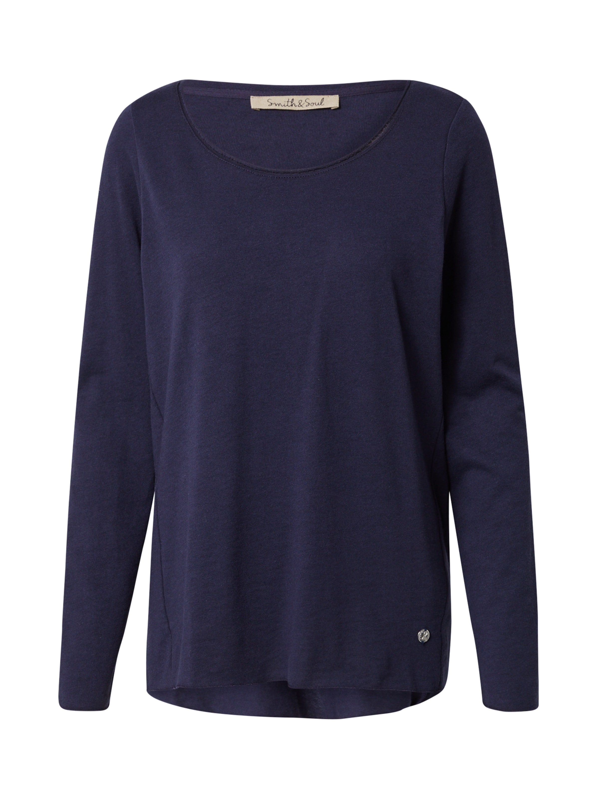 Maglietta di Smith&Soul in blu: frontale