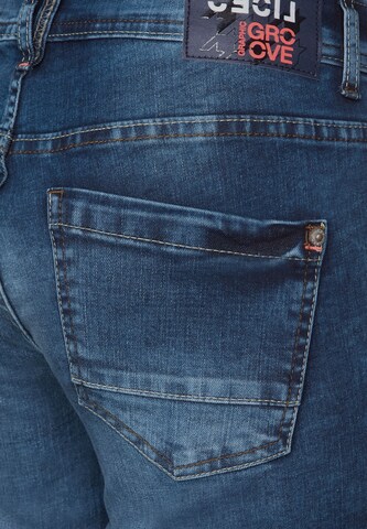 CECIL Slimfit Jeans in Blauw