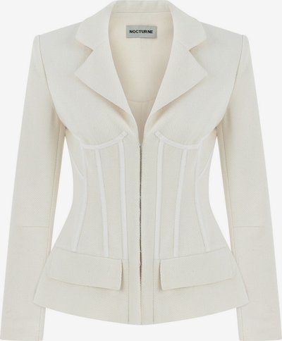 NOCTURNE Blazer en blanc cassé, Vue avec produit