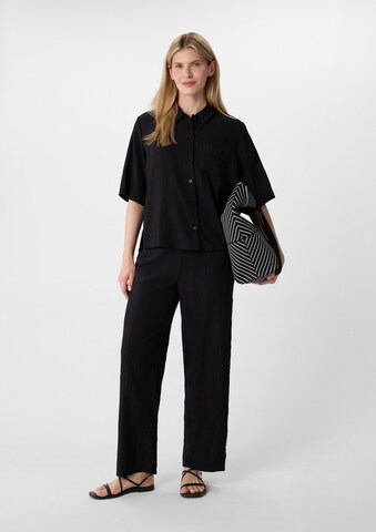 COMMA Blouse in Zwart
