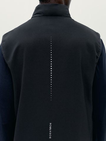Born Sportbodywarmer ' Raw ' in Zwart