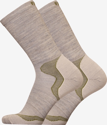 UphillSport Sportsocken 'MALLA' in Grau: Vorderseite