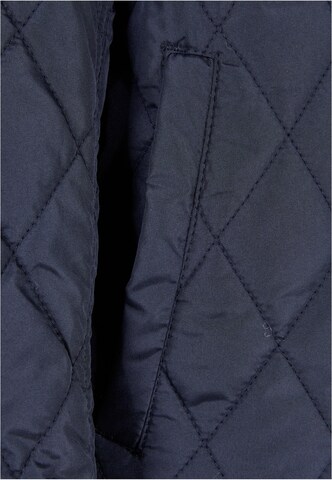 Urban Classics Between-Season Jacket 'Diamond' in Blue