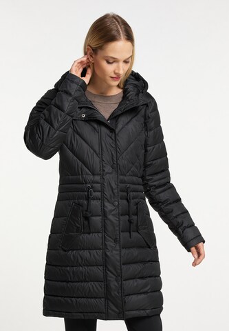 DreiMaster Klassik Winter Coat in Black: front