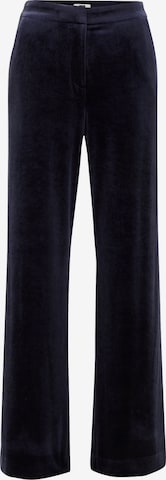 Wide leg Pantaloni de la WE Fashion pe albastru: față