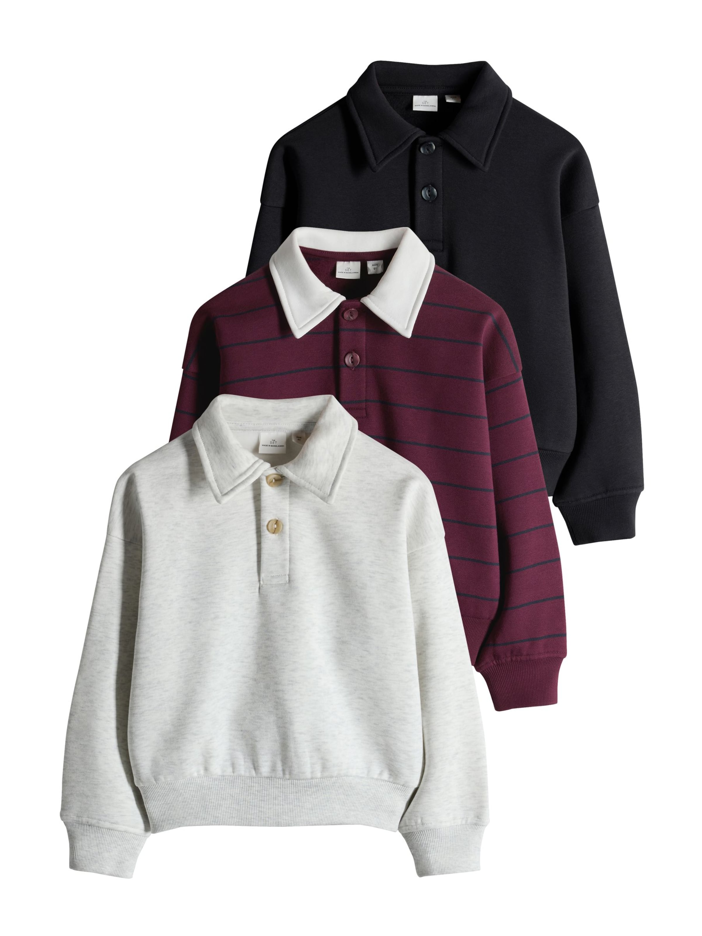 The Set - Sweatshirt em mistura de cores: frente