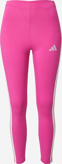 ADIDAS SPORTSWEAR Pantalon de sport 'Essentials' en rose / blanc, Vue avec produit