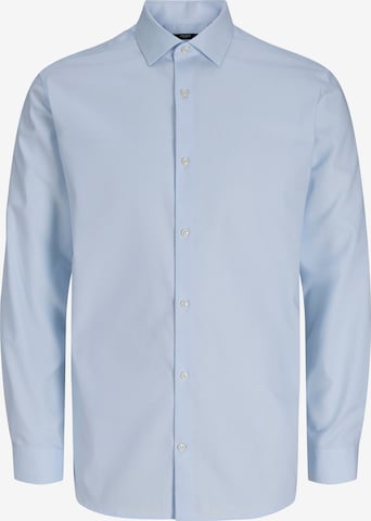 JACK & JONES Button Up Shirt in Blue: front