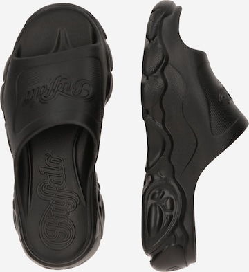 BUFFALO - Sapato aberto em preto