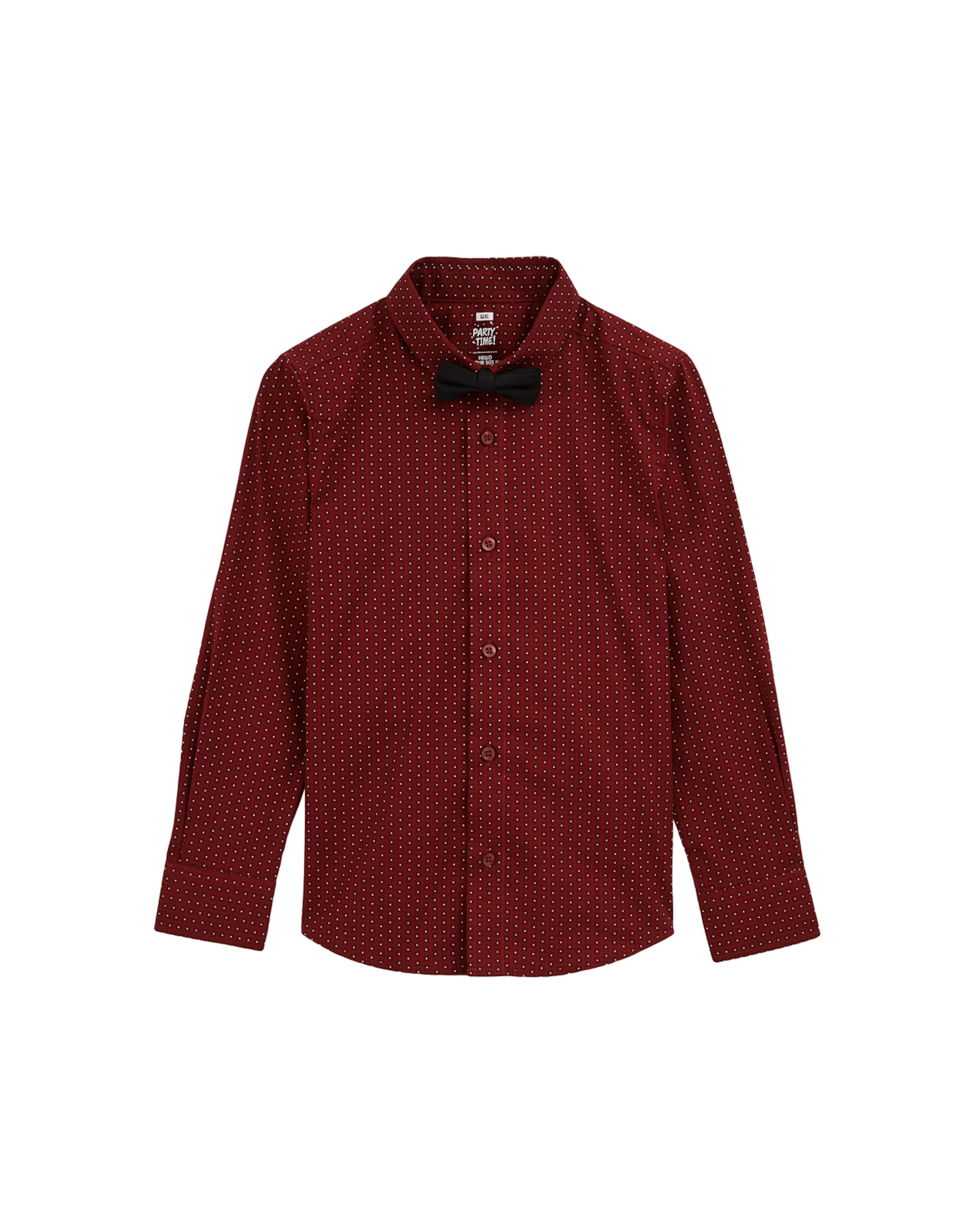 WE Fashion Regular fit Skjorta i röd: framsida