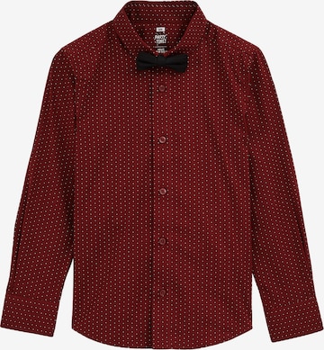 WE Fashion Regular Fit Paita värissä punainen: etupuoli