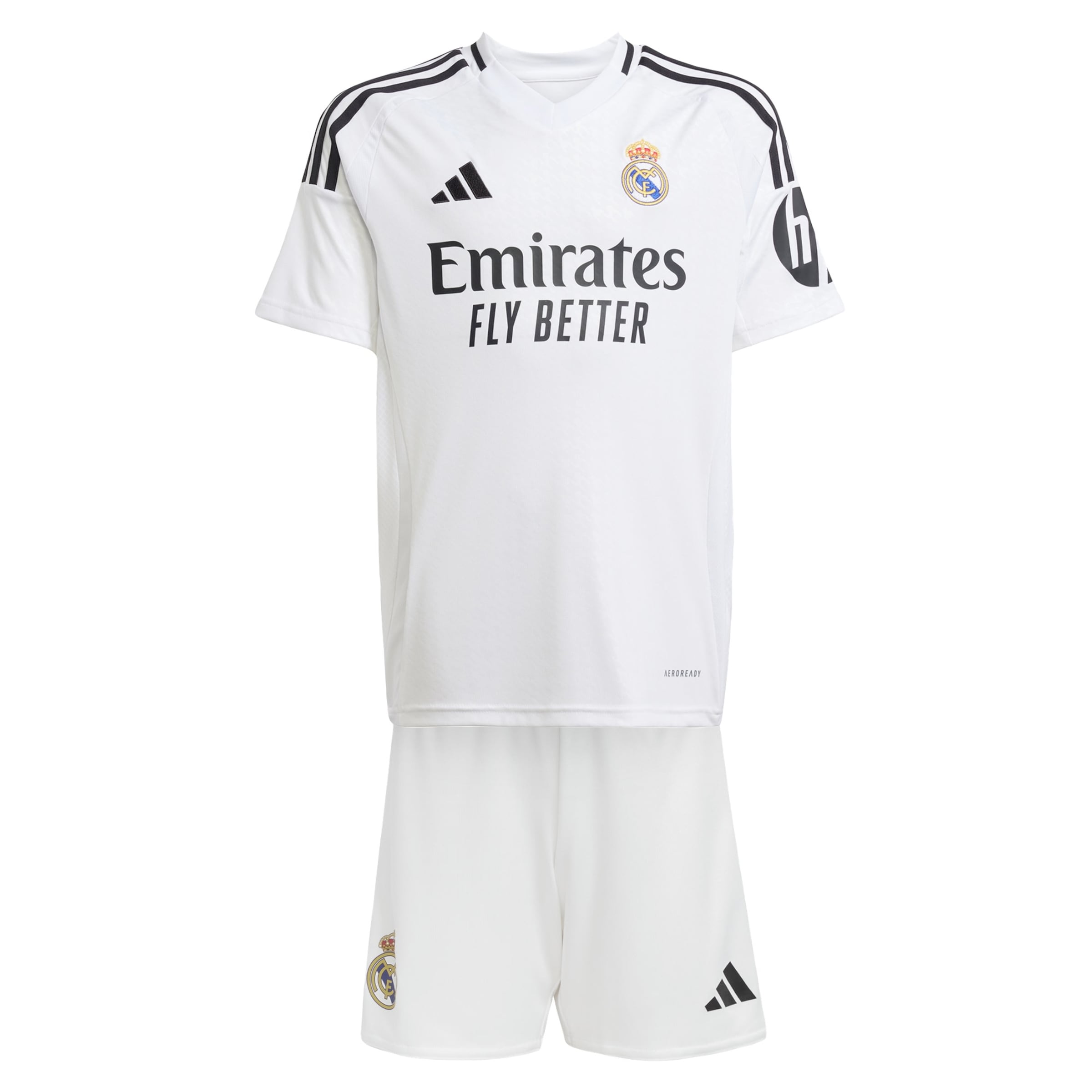 Completo per l'allenamento 'Real Madrid 24/25' di ADIDAS PERFORMANCE in bianco: frontale