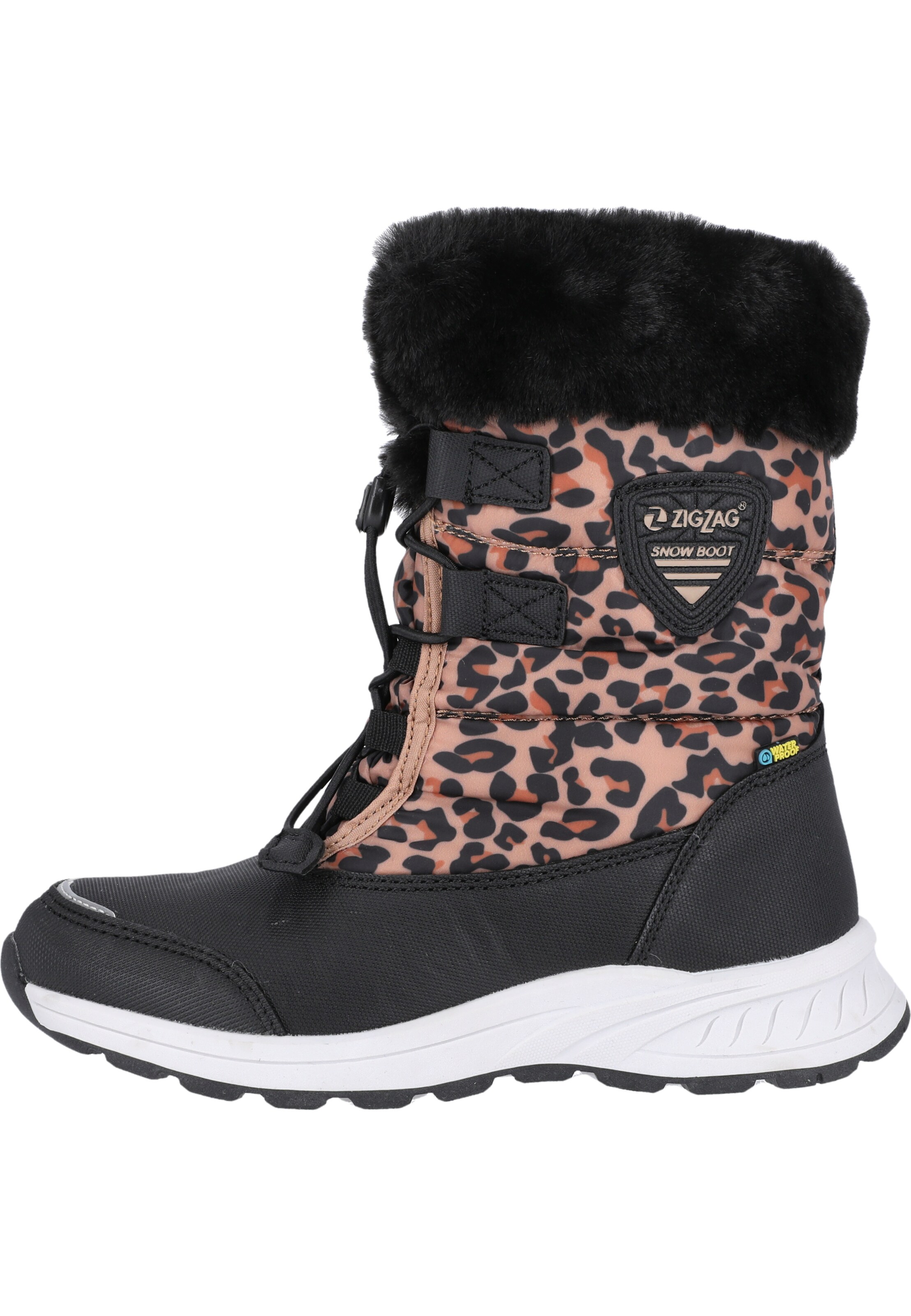 ZigZag Snowboots 'Wesend' in Zwart